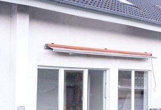 Blick auf die Terrasse