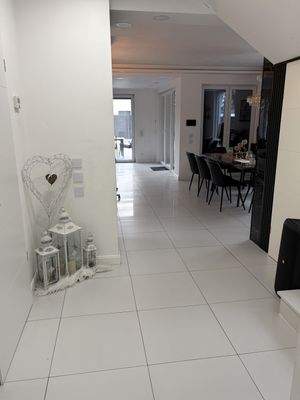 Flur in den offenen Wohnbereich