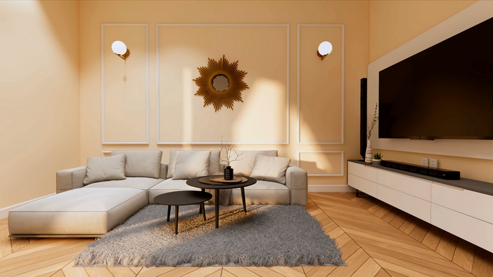 Wohnzimmer(3D-Beispiel)