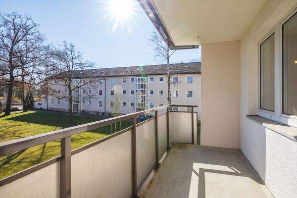 Balkon zum Innenhof