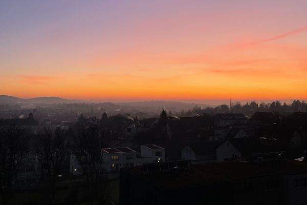 Sonnenuntergang von Balkon Nr. 1