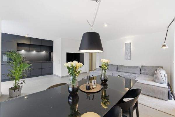 Teilblick Wohnzimmer