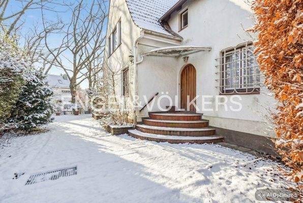 Hauseingang seitlich (Visualisierung)