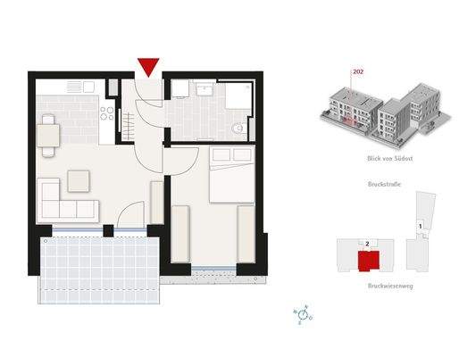 Grundriss ohne Garten