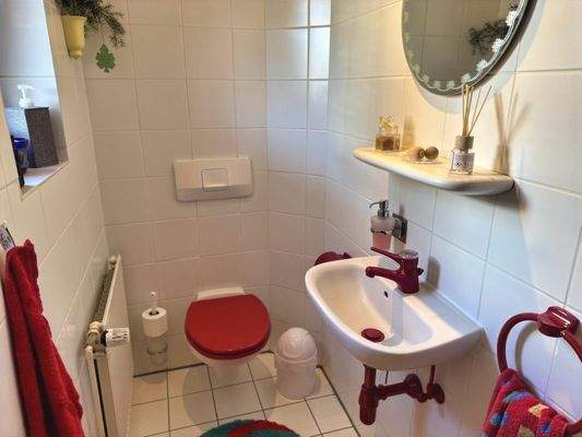 Gäste-WC im Erdgeschoss
