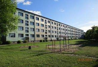 Wohnblock Vorderansicht