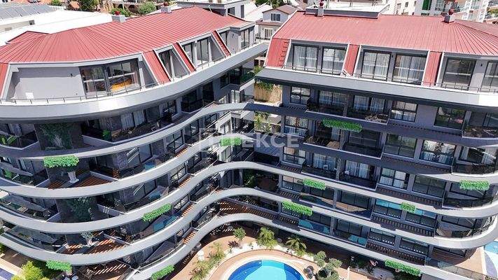 Stylish Properties 300m from the Sea in Alanya