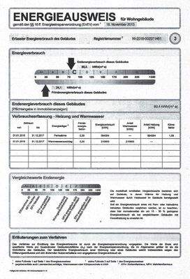 Energieausweis