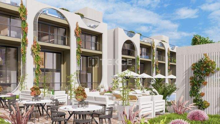 Stylish Apartments in a Lush Complex in North Cyprus Girne