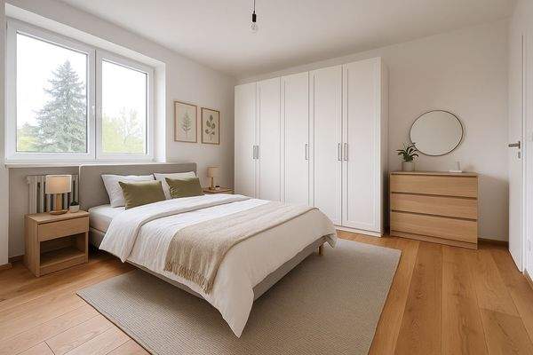 Schlafzimmer Visualisierung