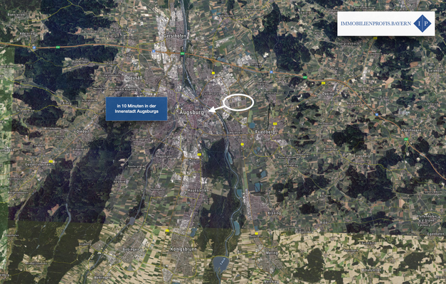 Lage St.-Anton-Siedlung Augsburg