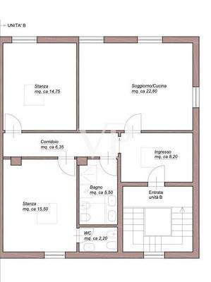 Grundriss Wohnung 02 Sirmione