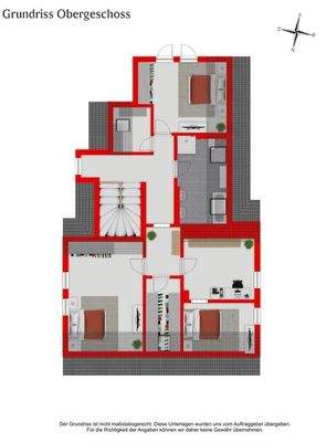 Grundriss Obergeschoss 