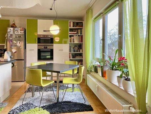 Essplatz mit Blick ins Grüne