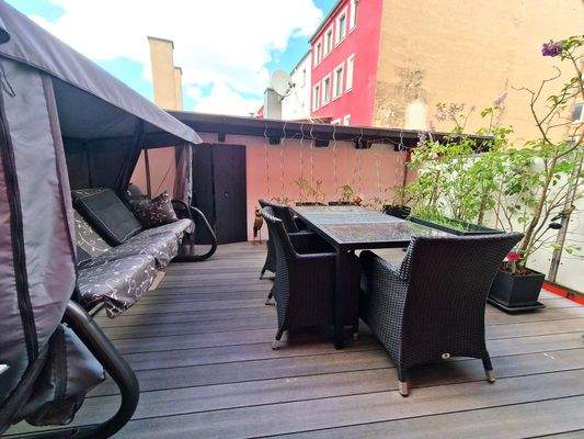 Dachterrasse Wohneinheit 1.OG 