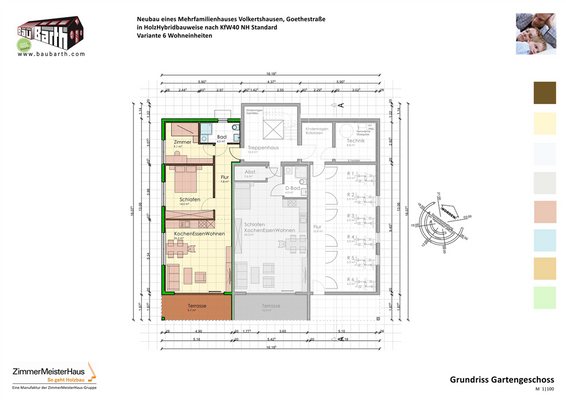 Grundriss Wohnung 0.1