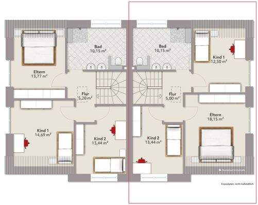 Grundriss Dachgeschoss