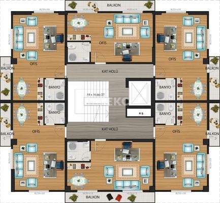 Offices and Shops For Sale 5 km from the Osmangazi Bridge