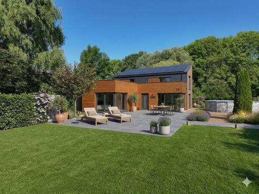 Baugrundstück Haage KI Baubeispiel