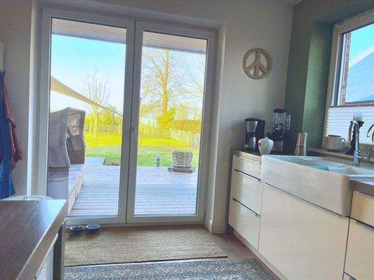 Ausblick Küche