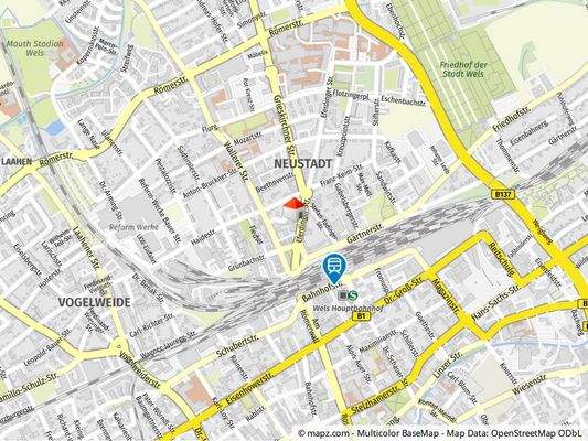 Geolyzer Kartenausschnitt