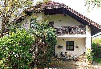 Seitenansicht von der Terrasse