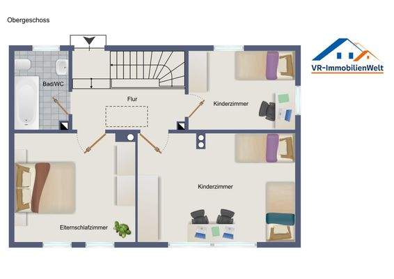 Grundriss Obergeschoss