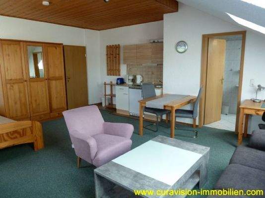 Wohnbereich mit Küchenzeile