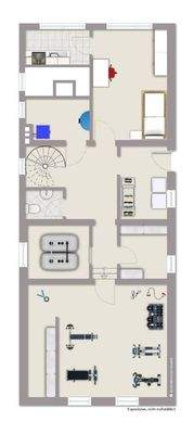 Grundriss Gartengeschoss