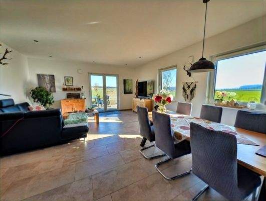 Blick in den Wohnbereich