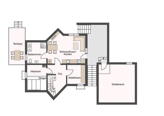 Grundriss Untergeschoss