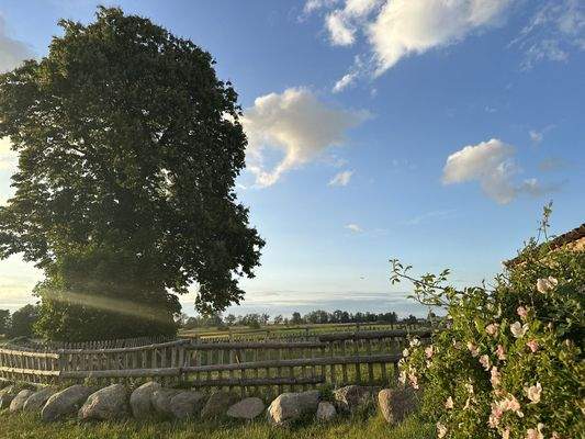 Blick aufs Achterwasser