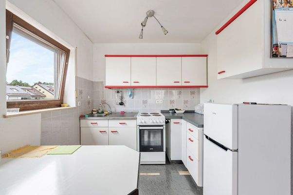 Obergeschoss: Küche Apartment