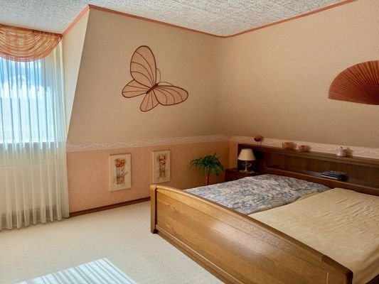 Schlafzimmer im Dachgeschoss