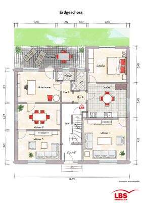 Grundriss Erdgeschoss