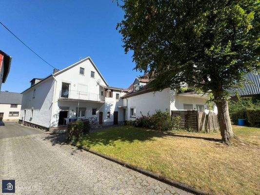 Blick auf das Hinterhaus