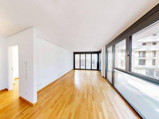 Lichtdurchflutetes Wohnzimmer