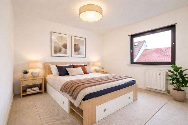 Schlafzimmer (Möblierungsbeispiel)