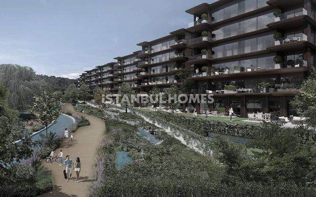 New-Build Flats Next to Golf Club in Istanbul Eyupsultan