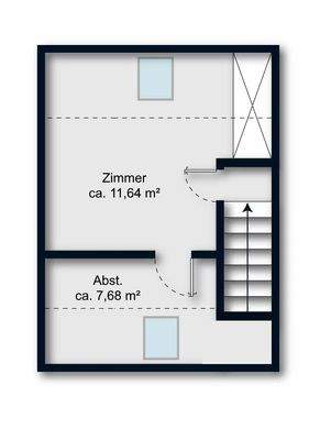 Grundriss Dachgeschoss 