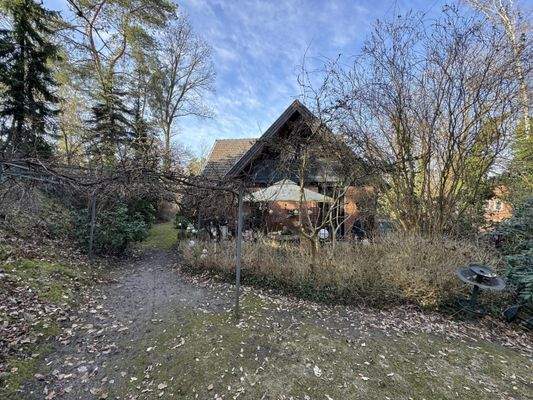 Ansicht vom Garten / Terrasse