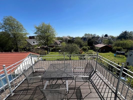 Blick von der Dachterrasse