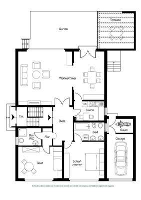 Grundriss Erdgeschoss 