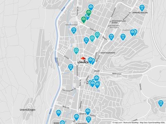 Geolyzer Kartenausschnitt