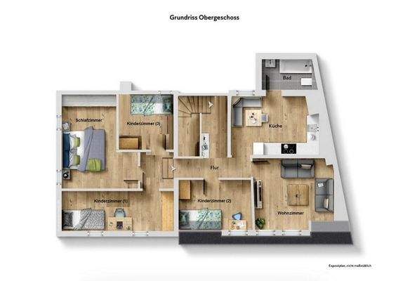 Grundriss Obergeschoss