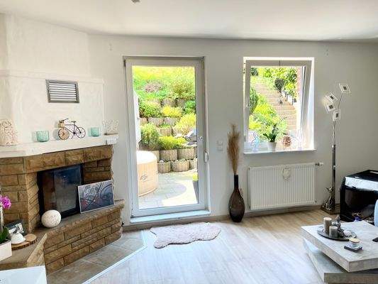 Blick Richtung Kamin