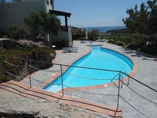 Südostkreta, Aspros Potamos: Wunderschöne Villa, nahe dem Meer und Makry Gialos, zu verkaufen