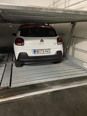 Auto im Parker (Citroen C3)
