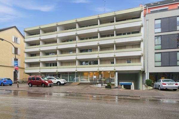 Das Mehrfamilienhaus von außen