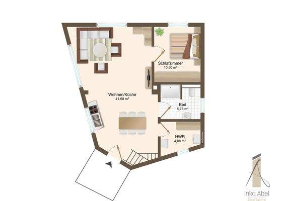 Grundriss EG Gästehaus